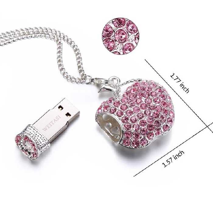 فلش مموری طرح سیب مدل UJ-031ظرفیت 64 گیگابایت