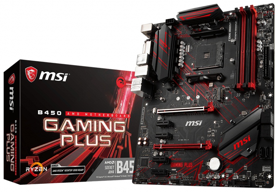 مادربرد ام اس آی مدل B450 GAMING PLUS