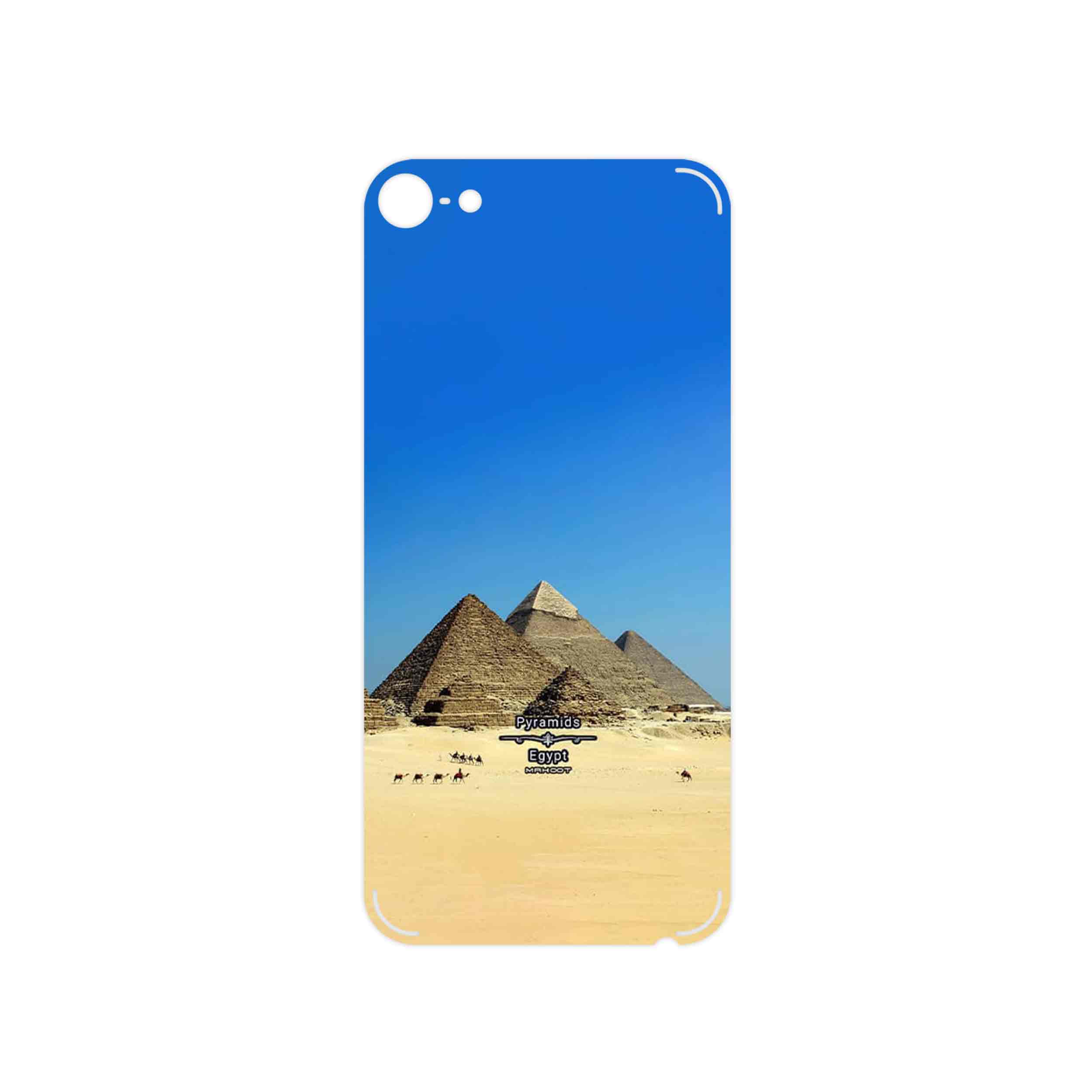 برچسب پوششی ماهوت مدل Pyramids of Egypt مناسب برای گوشی موبایل اپل iPod touch 6th generation