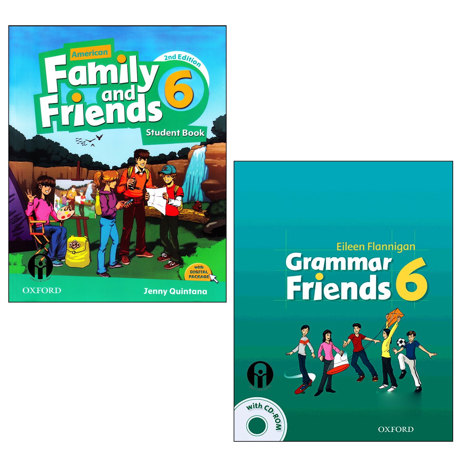 کتاب Family and Friends 6 اثر Jenny Quintana And Eileen Flannigan انتشارات الوندپویان دو جلدی