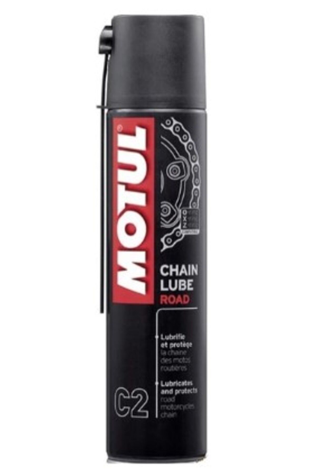 روغن و مکمل موتور C2 CHAIN LUBE ROAD 0400 میل موتول اورجینال Motul