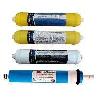 فیلتر دستگاه تصفیه کننده آب مدل SPARE FILTER - 4M مجموعه 4 عددی