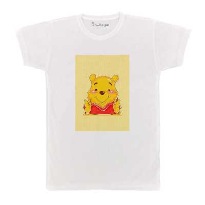 تی شرت بچگانه پرمانه طرح پو کد pmt.4576