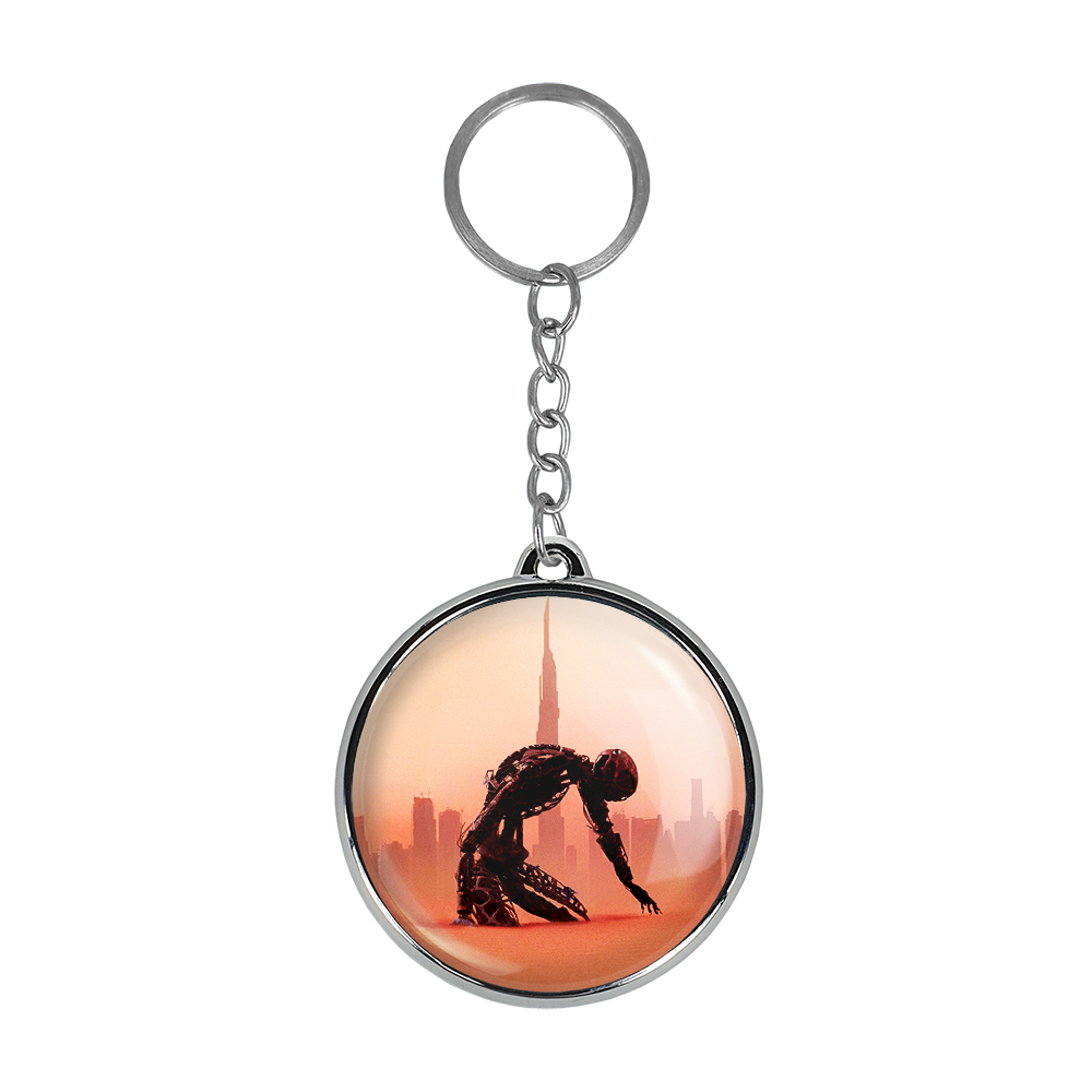 جاکلیدی خندالو طرح سریال وست ورلد West World مدل دوطرفه کد 1019710204