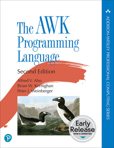 خرید و دانلود نسخه کامل کتاب The AWK Programming Language, 2nd Edition (Early Release)