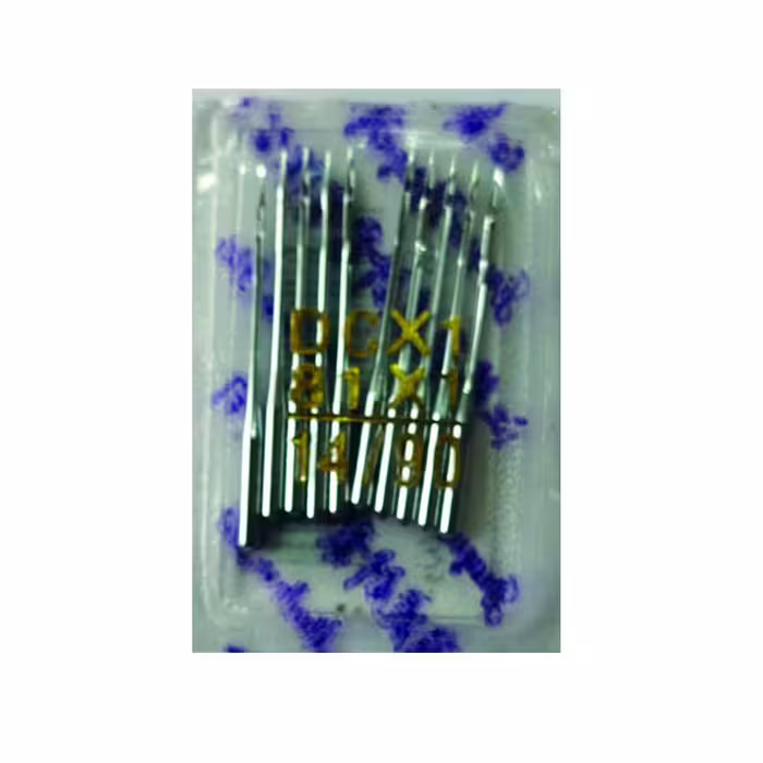 سوزن چرخ خیاطی تایگر طرح زیگزاگ مدل DC14 بسته 10 عددی 