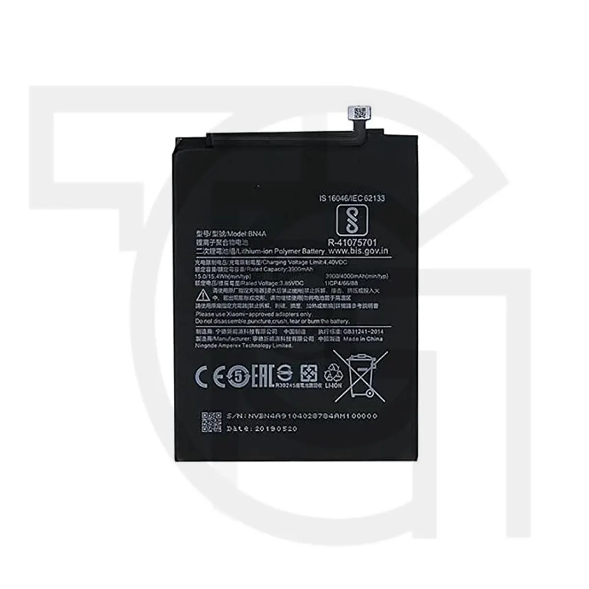 باتری شیائومی‌ردمی Battery Xiaomi Redmi M1901F71