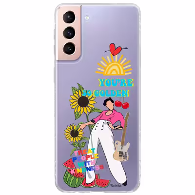 کاور طرح Harry Style مناسب برای گوشی موبایل سامسونگ Galaxy S21 Plus