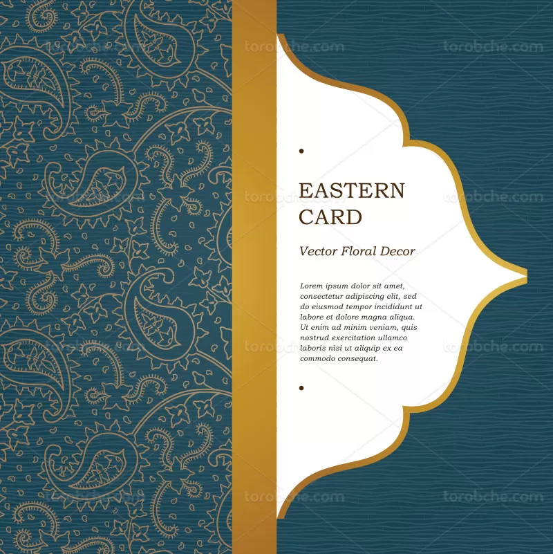 وکتور طرح سنتی رنگارنگ | گرافیک با طعم تربچه