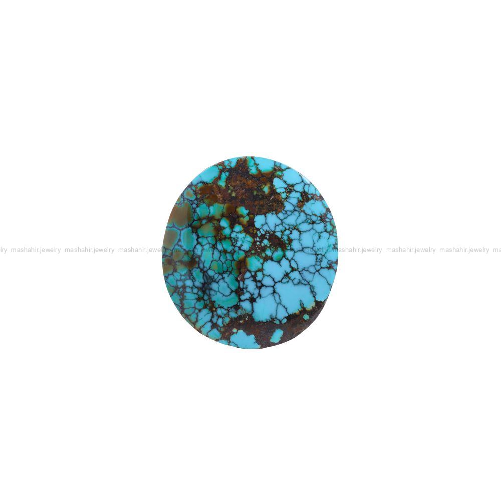 نگین فیروزه شجری کد 10735 - جواهری مشاهیر