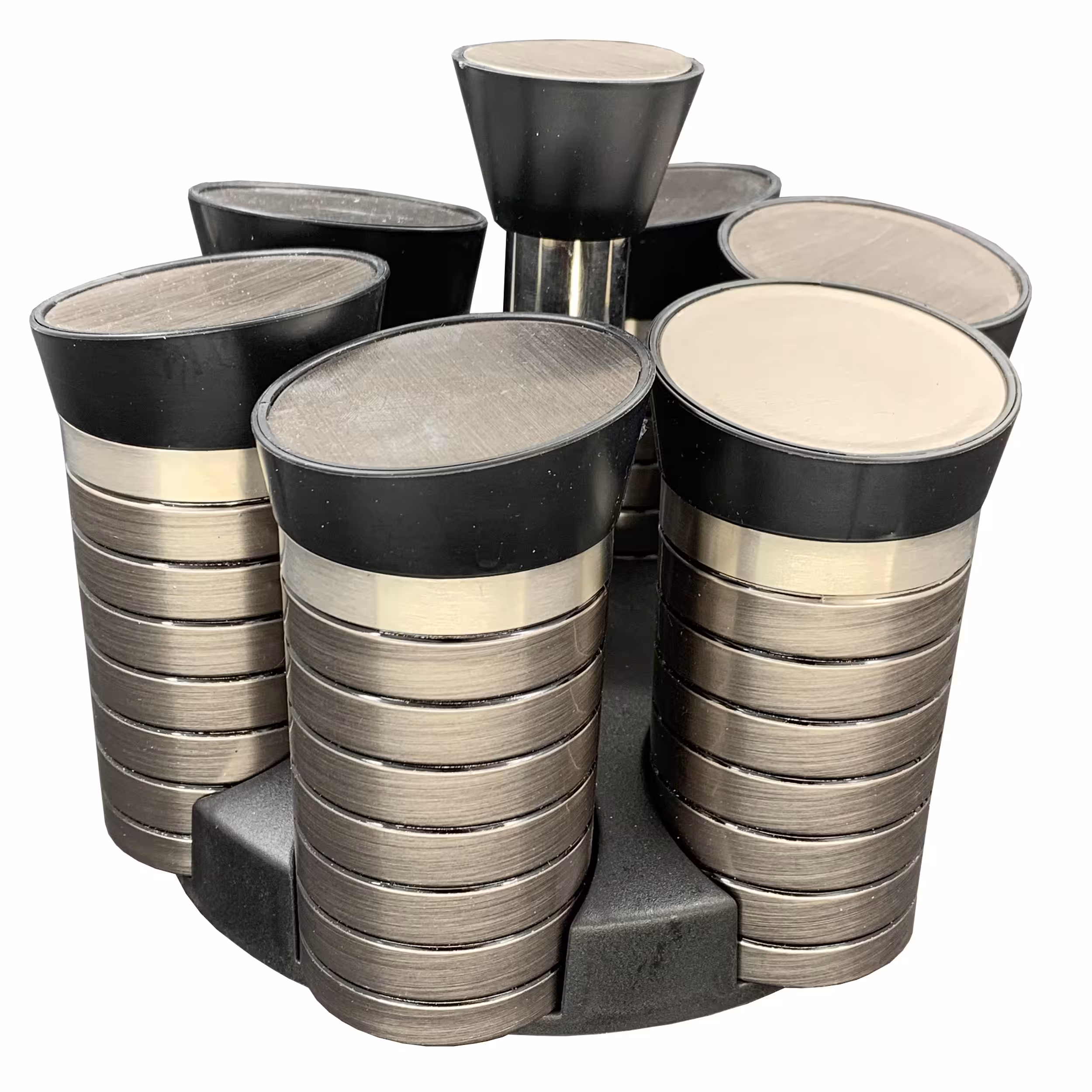 ست جای ادویه 7 پارچه بازن مدل STL کد SHR-156