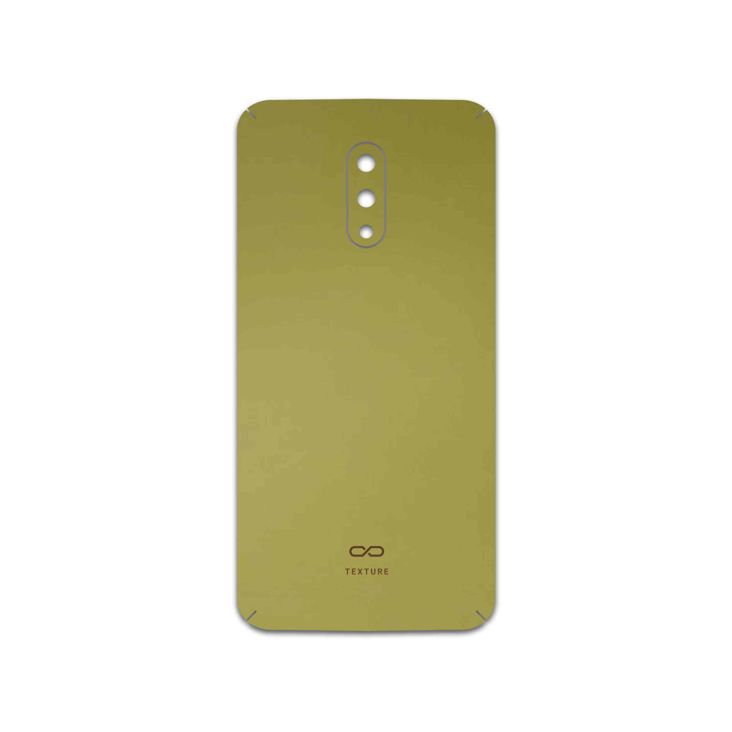 برچسب پوششی ماهوت مدل Matte-Gold مناسب برای گوشی موبایل وان پلاس 7