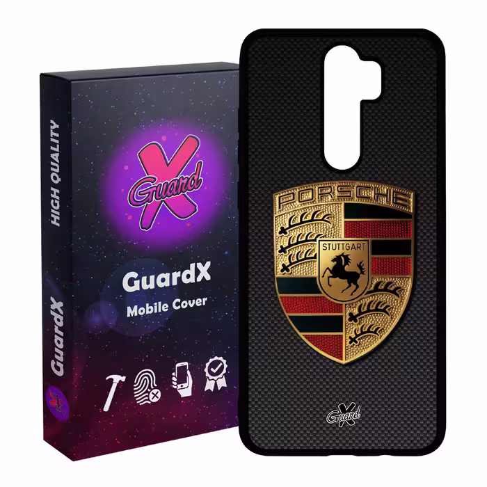کاور گارد ایکس طرح Porsche مدل Glass10064 مناسب برای گوشی موبایل شیائومی Redmi 9 / 9 Prime