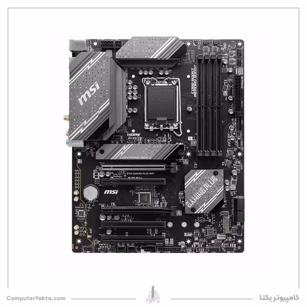 مادربرد MSI B760 GAMING PLUS WIFI D5
