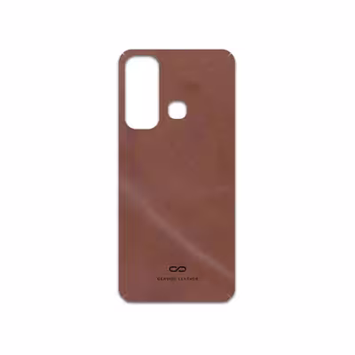 برچسب پوششی ماهوت مدل Matte-Natural-Leather مناسب برای گوشی موبایل اینفینیکس Hot 11