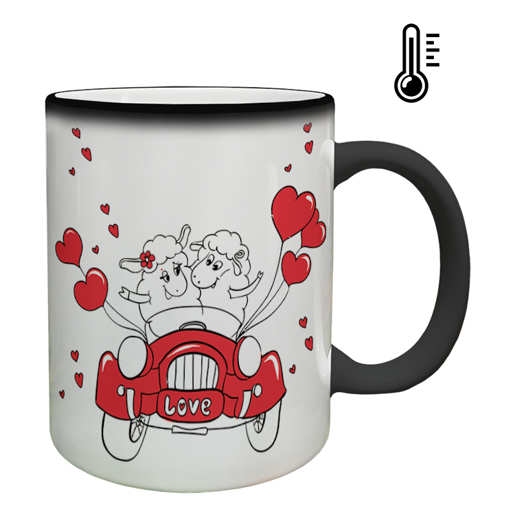 ماگ حرارتی مدل عاشقانه کد 227