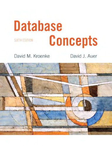 خرید و دانلود نسخه کامل کتاب Database Concepts
