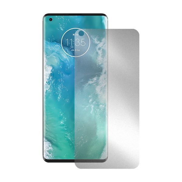 گلس موتورولا EDGE plus مدل نانو هیدروژل مات آنتی بلو برند راک اسپیس کد S
