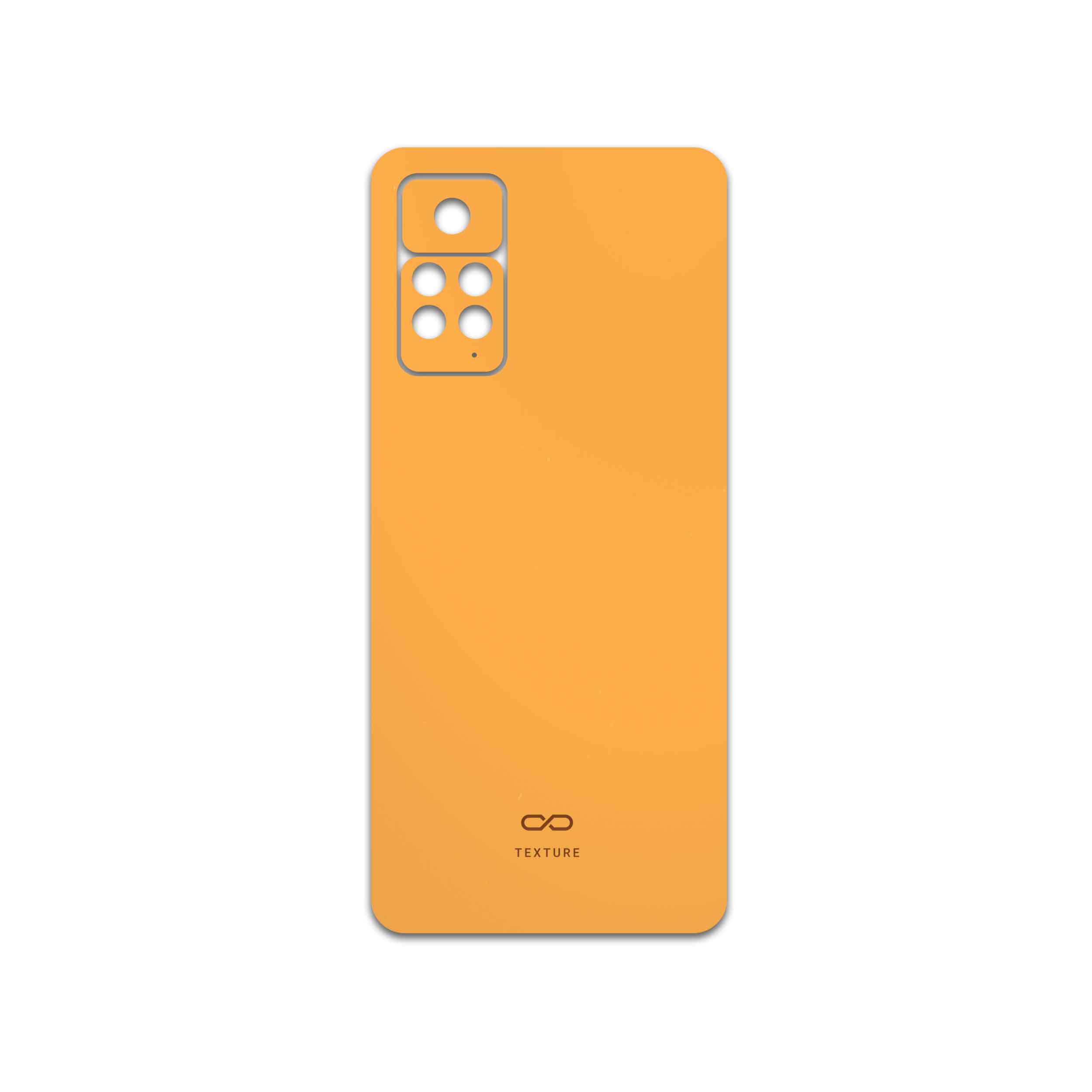 برچسب پوششی ماهوت مدل Matte-Orange مناسب برای گوشی موبایل شیائومی Redmi Note 11 Pro 5G