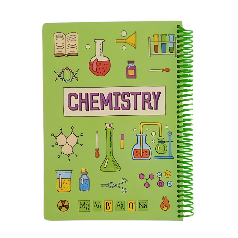 دفتر مشق 100 برگ پودل طرح شیمی کد 100647 | چاوه