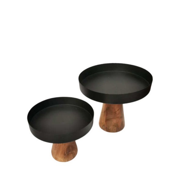 شیرینی خوری مدل لوکس مجموعه 2 عددی