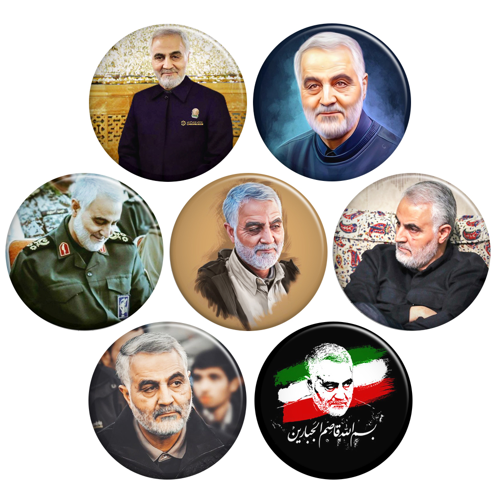 پیکسل گالری باجو طرح سردار سپهبد شهید حاج قاسم سلیمانی کد 120 مجموعه 7 عددی