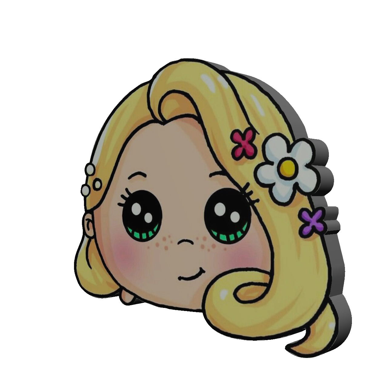 استیکر کنسول طرح دختر کد 613