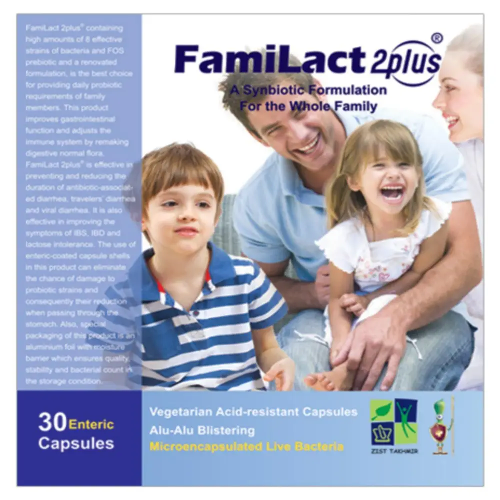 کپسول فمی لاکت توپلاس زیست تخمیر 30 عددی