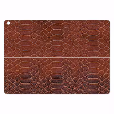 برچسب پوششی ماهوت مدل Brown-Snake-Leather مناسب برای تبلت ایسوس Transformer 3 Pro 2016