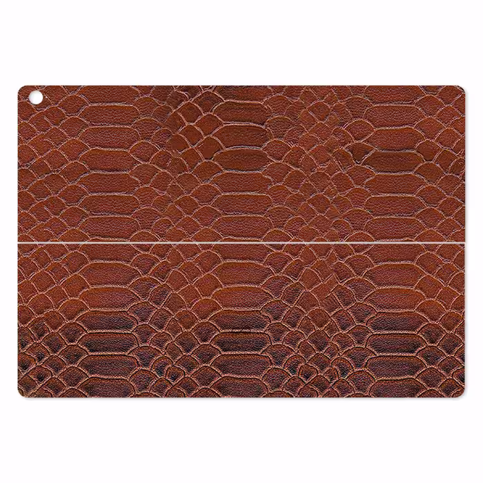 برچسب پوششی ماهوت مدل Brown-Snake-Leather مناسب برای تبلت ایسوس Transformer 3 Pro 2016