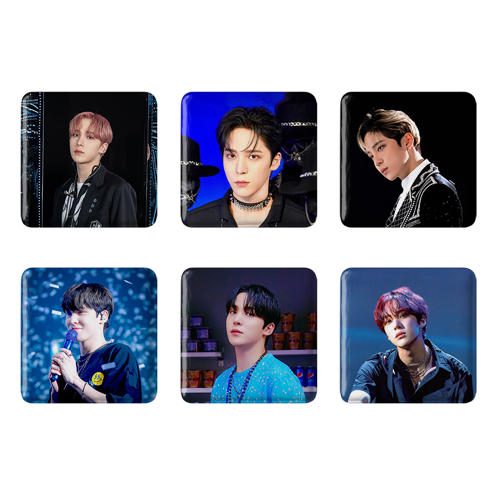 پیکسل خندالو مدل یونهو گروه ایتیز ATEEZ کد 1269B مجموعه 6 عددی