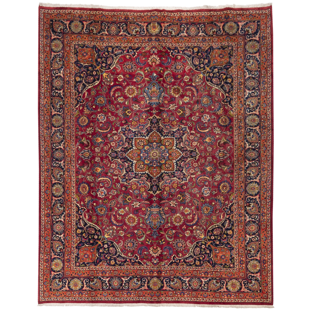 فرش قدیمی دستباف یازده متری سی پرشیا کد 187295