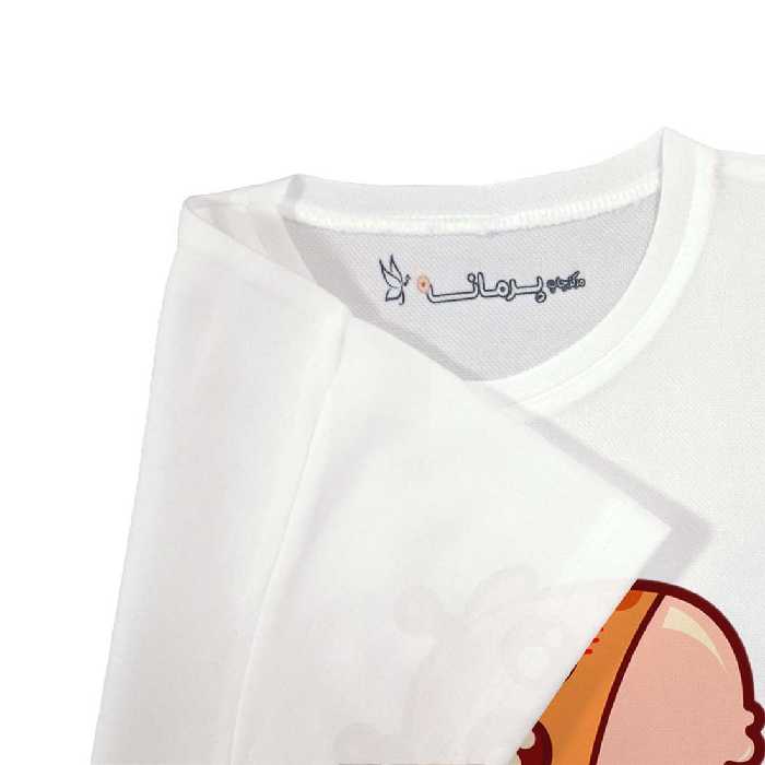 تی شرت بچگانه پرمانه طرح حیوانات بامزه کد pmt.6038