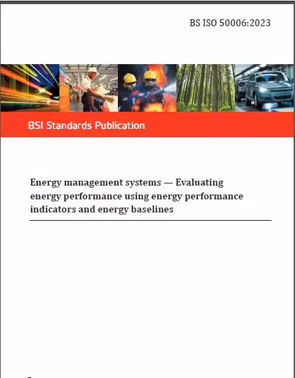 خرید و دانلود نسخه کامل کتاب ISO 50006:2023 (Energy management systems — Evaluating energy performance using energy performance indicators and energy baselines) - Pdf