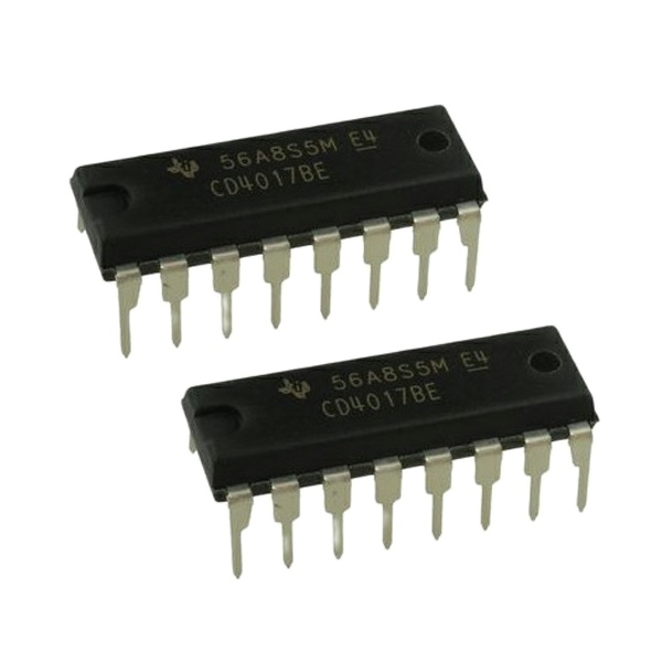 آی سی شمارنده مدل CD4017 بسته 2 عددی