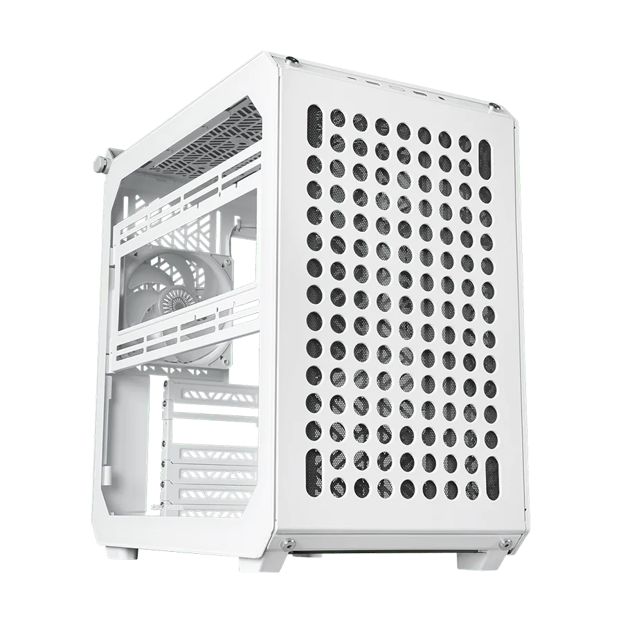 کیس گیمینگ کولرمستر Coolermaster QUBE 500 White فروشگاه گیمینگ تکاف