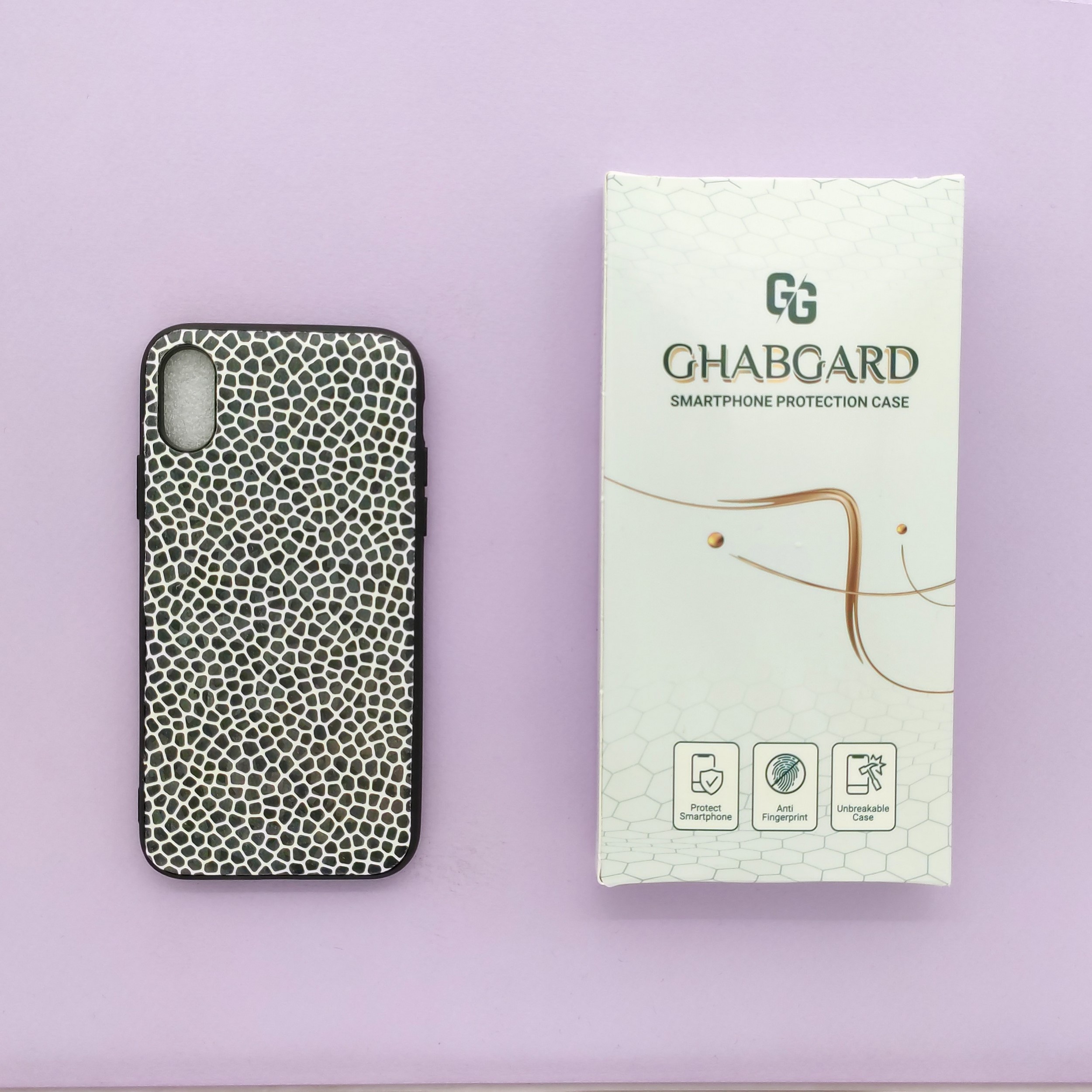 کاور قاب گارد مدل ساده مناسب برای گوشی موبایل اپل iphone x\xs 