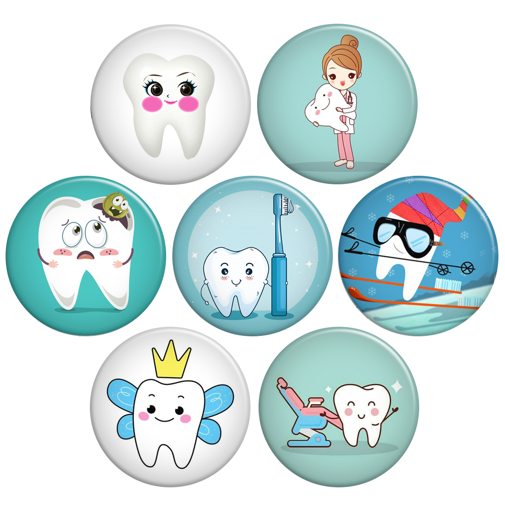 پیکسل گالری باجو طرح دندان و دندانپزشکی کد 78 مجموعه 7 عددی