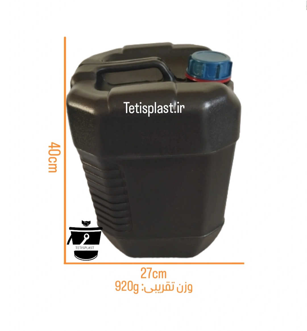 گالن صنعتی 20لیتری(بسته12عددی) | تتیس پلاست