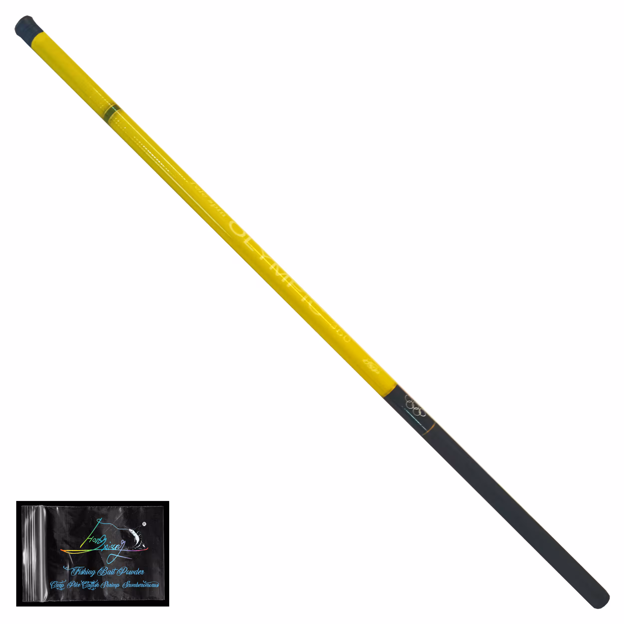 چوب ماهیگیری او اس پی مدل Olympic 3.60 به همراه پک طعمه هونگ ژیانگ