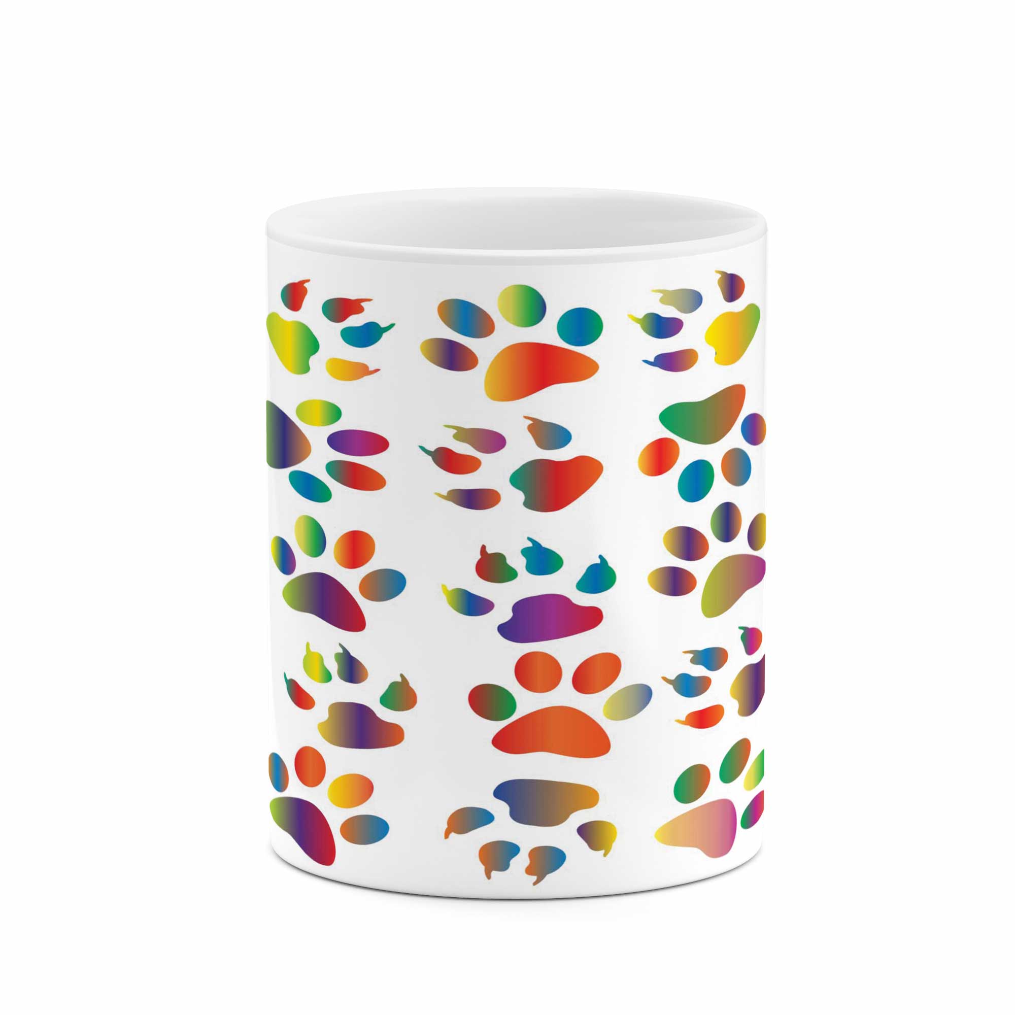 ماگ طرح پس زمینه جای پای سگ مدل mu00885