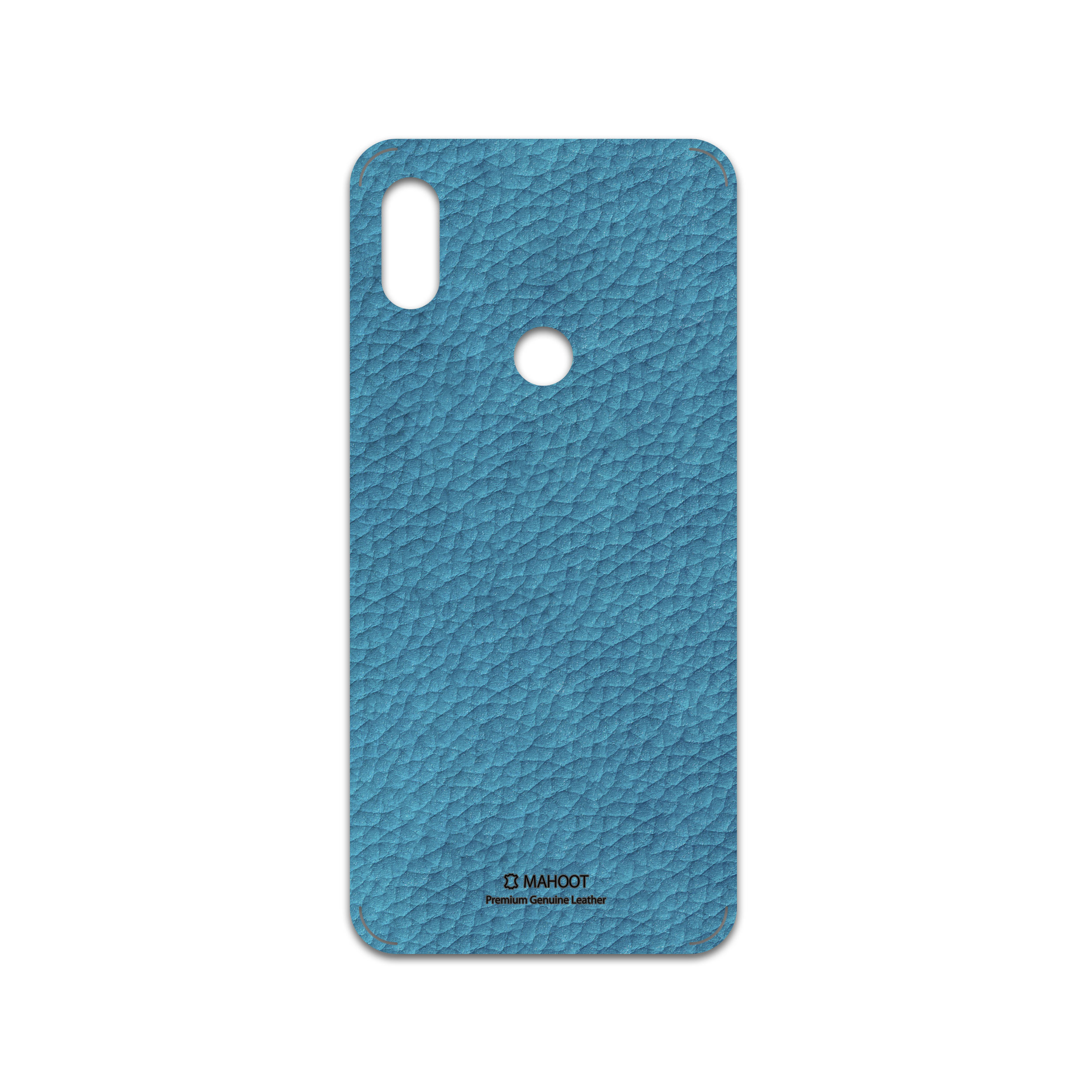 برچسب پوششی ماهوت مدل Blue-Leather مناسب برای گوشی موبایل شیائومی Redmi Y2