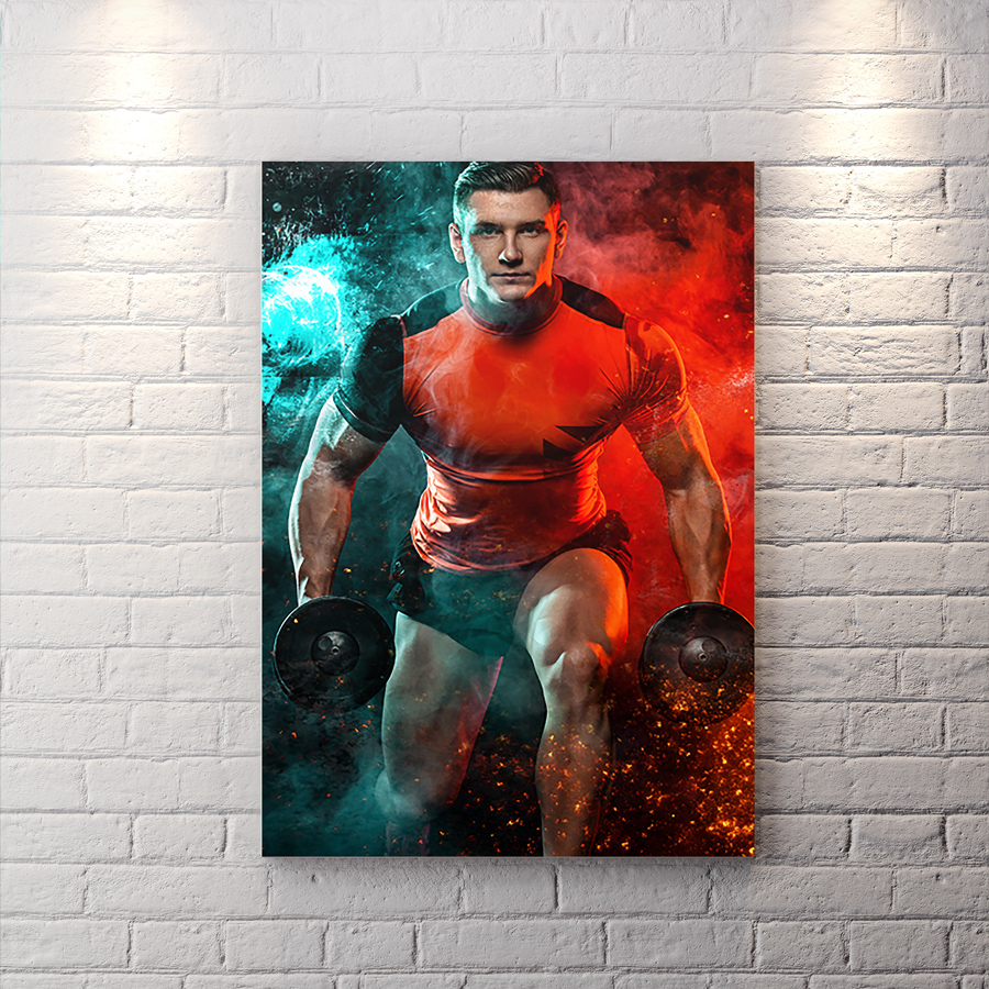 تخته شاسی باشگاه بدنسازی BAs-6532