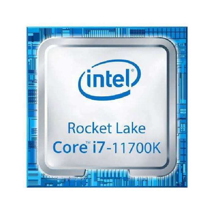 پردازنده 11700K بدون جعبه Tray سری i7 اینتل Intel