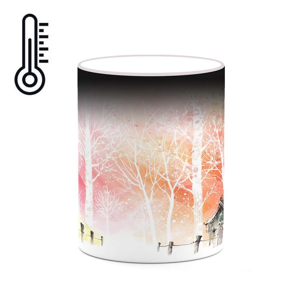 ماگ حرارتی کاکتی طرح دنیای فانتزی مدل mgh18649