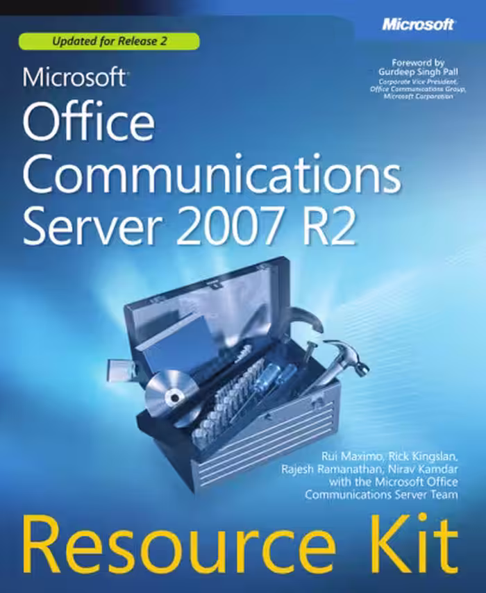 خرید و دانلود نسخه کامل کتاب Microsoft Office Communications Server 2007 R2 Resource Kit
