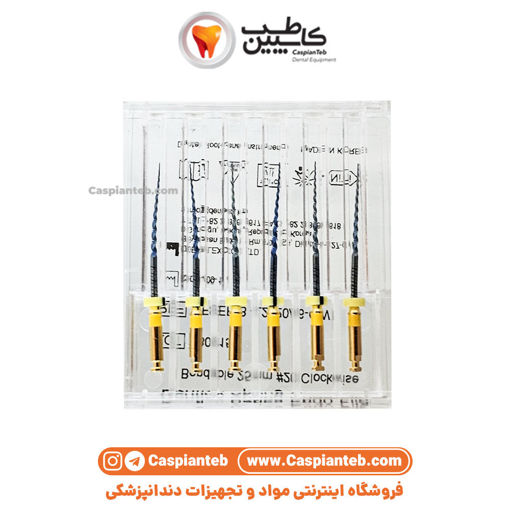 مشخصات، قیمت و خرید فایل روتاری دنفلکس Denflex مدل گلد طول 25 میلیمتر