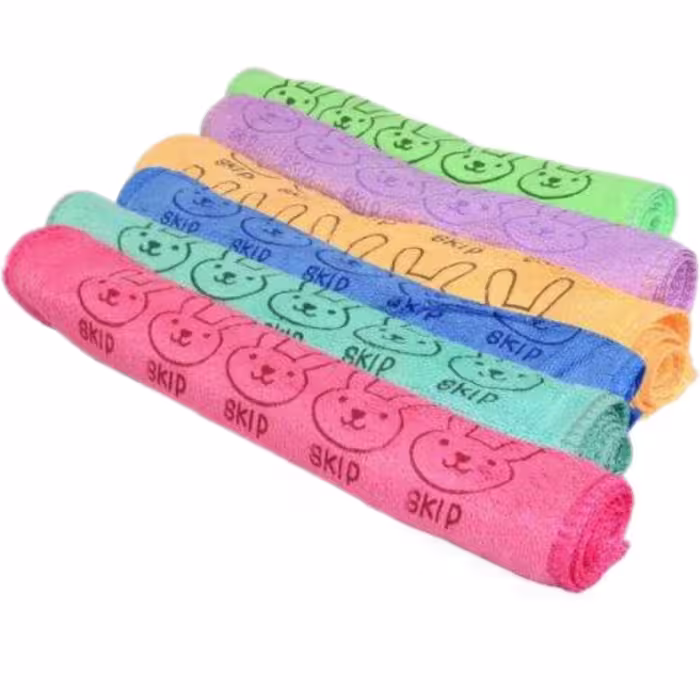 حوله دستی مدل خرگوش سایز 30×30 سانتی متر بسته 3 عددی