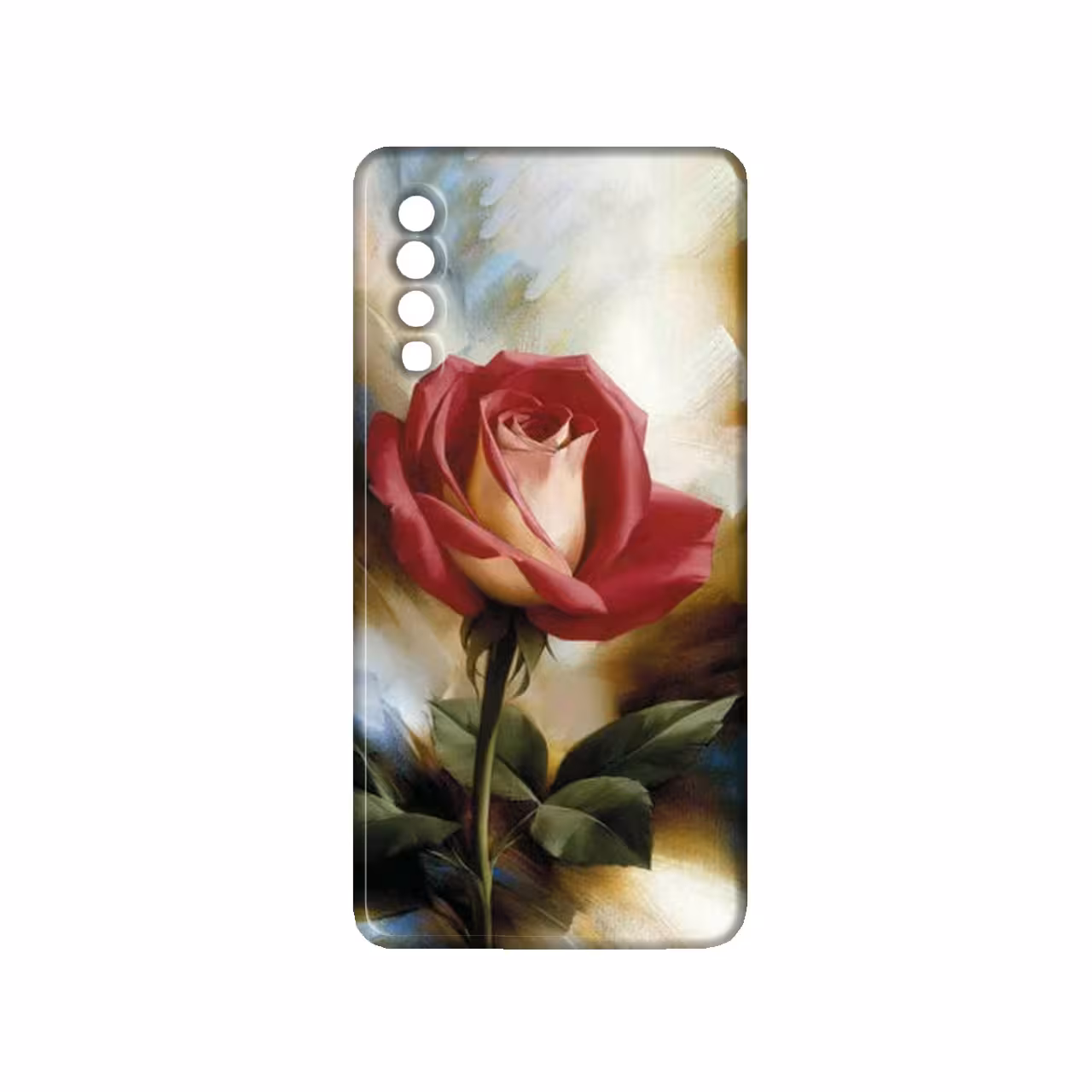 کاور مدل گل کد 008 مناسب برای گوشی موبایل سامسونگ galaxy A50 / A50s / A30s 