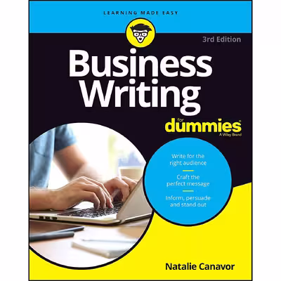 کتاب Business Writing For Dummies اثر Natalie Canavor انتشارات For Dummies